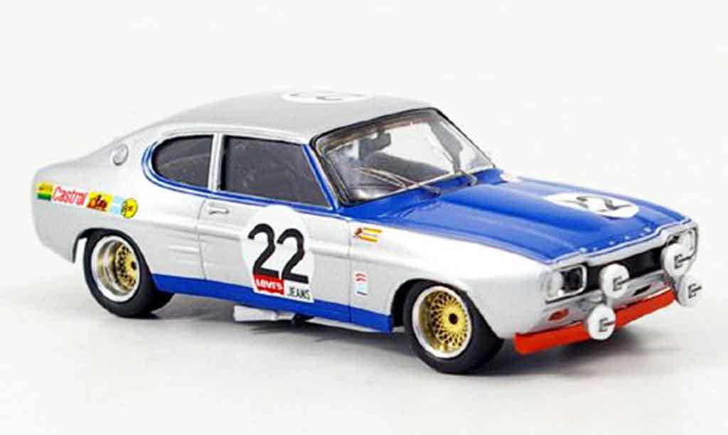 Ford Capri 2600 1/43 Trofeu 2600 Glemser Sieger Spa 1971 modelauto