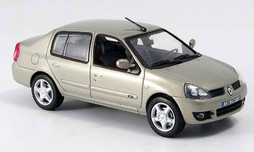 Renault Clio 1/43 Norev symbol beige 2007 modelauto