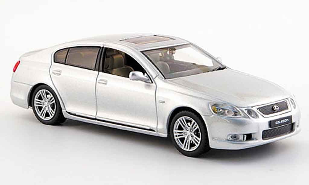 Lexus GS 450 1/43 J Collection 450 h grijs metallic 2006 modelauto