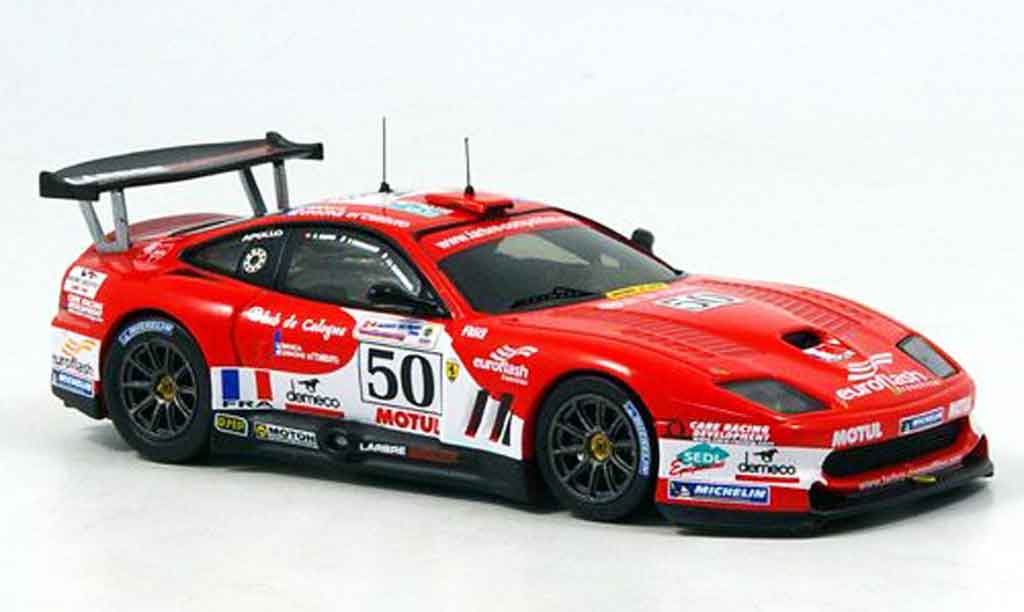 Ferrari 550 Maranello 1/43 IXO Maranello no. 50 le mans 2006 modelauto