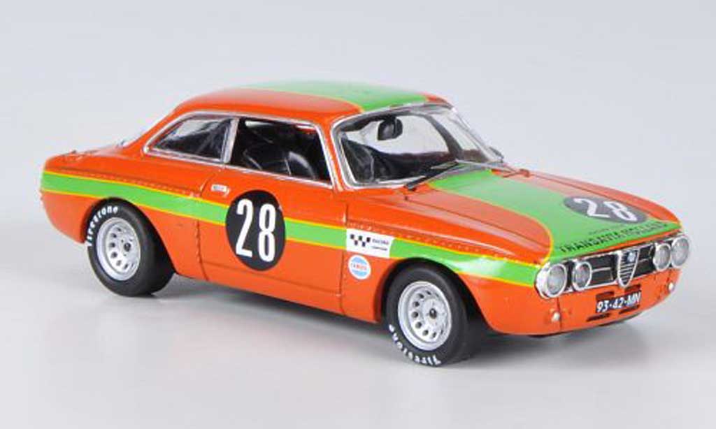 Alfa Romeo Giulia GT Am 1/43 M4 GT Am Zandvoort Slotemaker 1970 modelauto