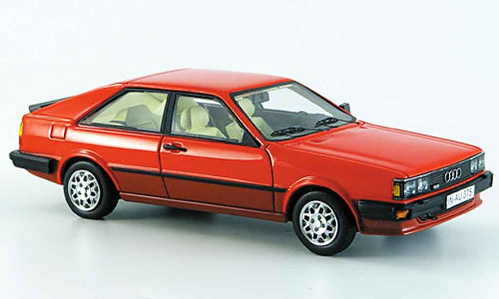 Audi Coupe GT 1/43 Neo rood 1981 modelauto