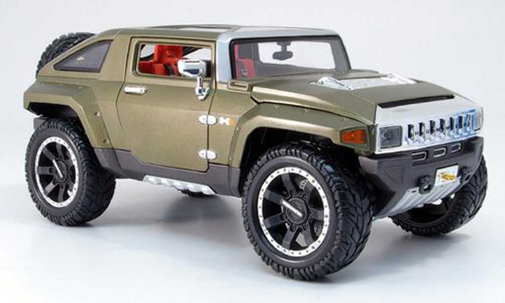 Hummer HX 1/18 Maisto groen 2008 modelauto