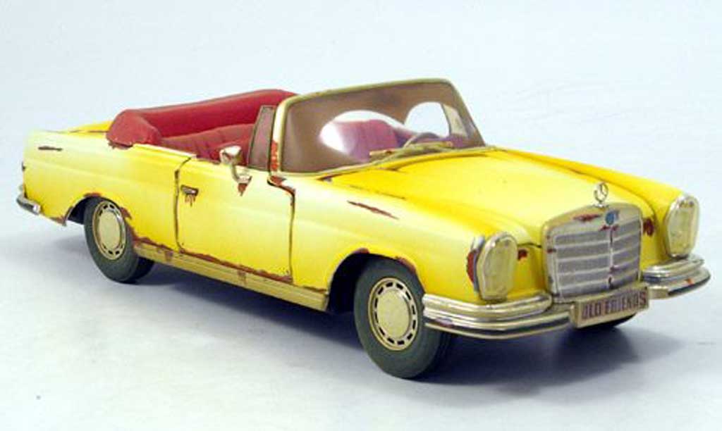 Mercedes 280 1967 1/18 Maisto 1967 se cabriolet (w 108) scheunenfund modelauto