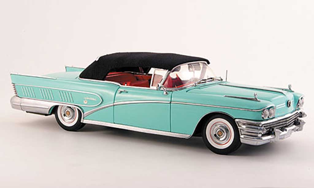Buick Limited 1/18 Sun Star grun 1958 modelauto