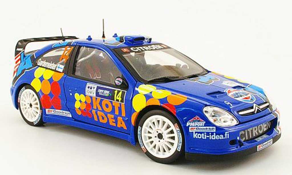 Citroen Xsara WRC 2006 1/18 Sun Star WRC 2006 no.14 astra racing rallye allemagne modelauto