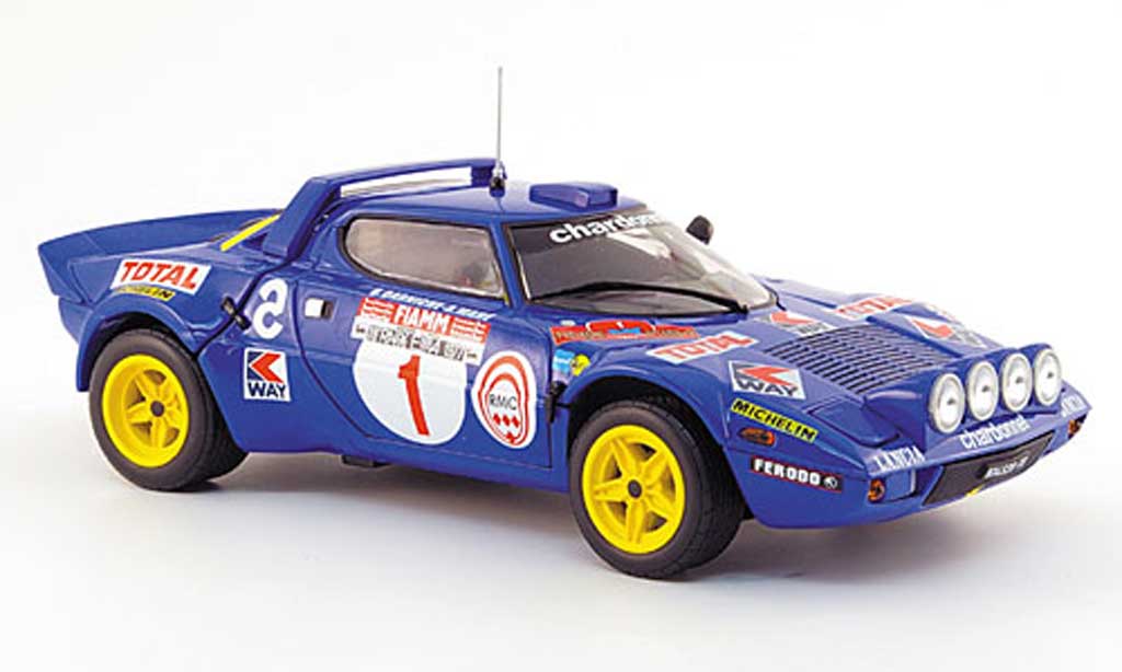 Lancia Stratos 1/18 Sun Star hf no.1 darniche mahe rallye elba 1977 modelauto