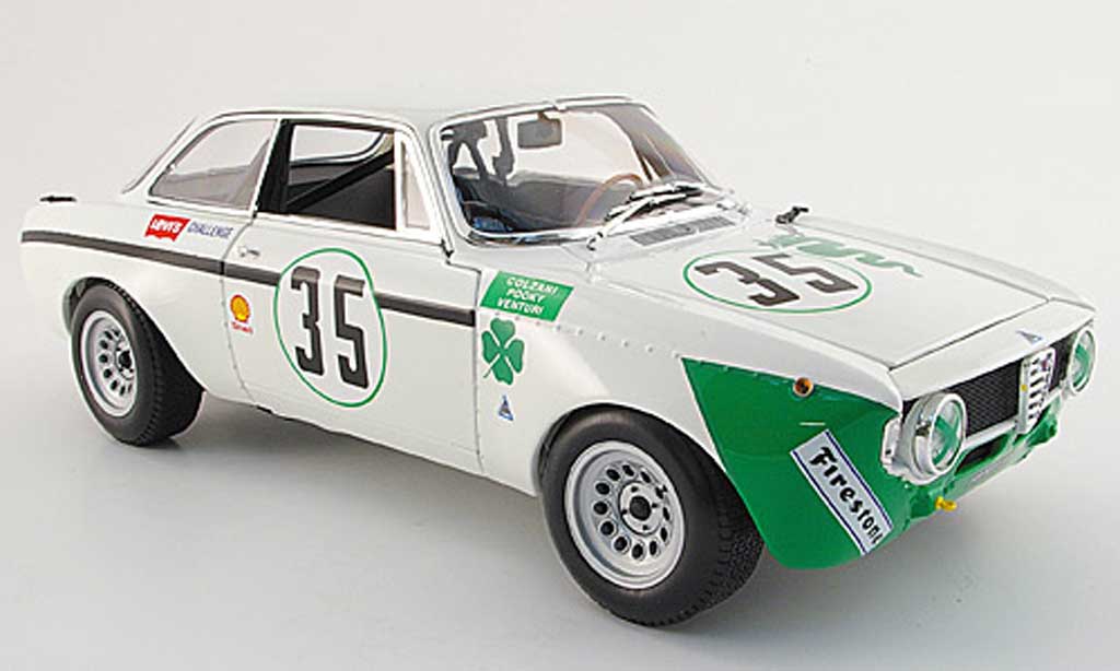Alfa Romeo Giulia GTA 1300 1/18 Minichamps GTA 1300 junior no.35 jarama 1972 modelauto