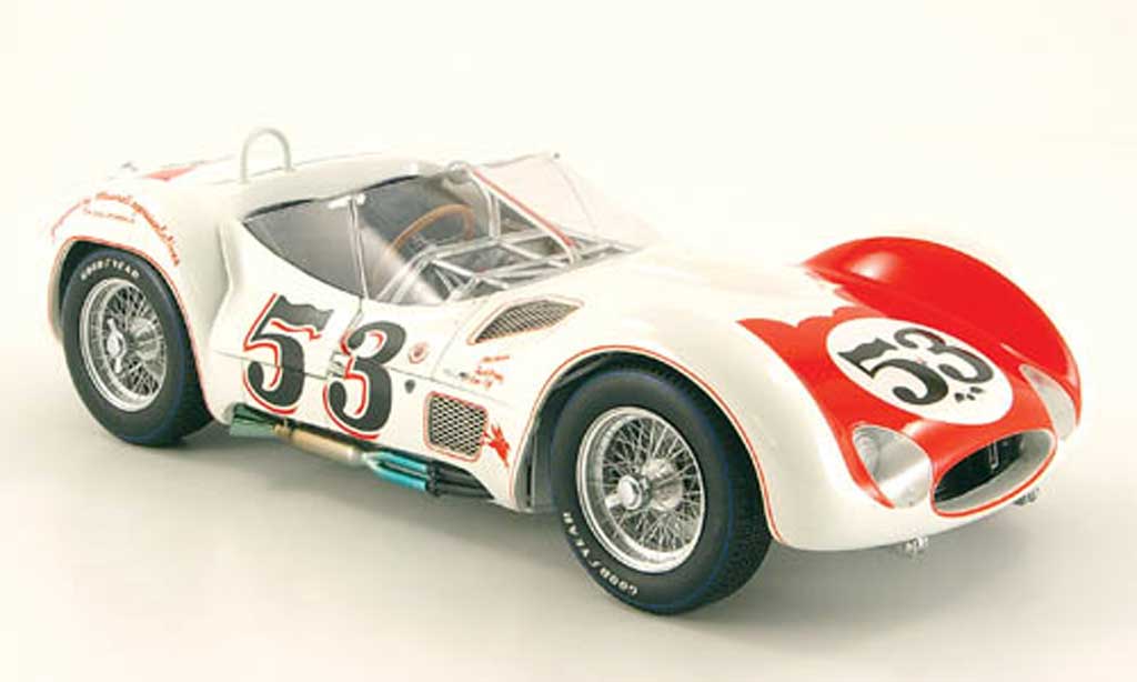 Maserati Tipo 1/18 Minichamps 61 no.53 riverside la times gp 1960 modelauto