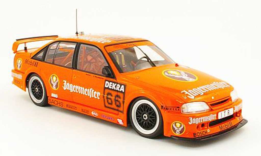 Opel Omega 1/18 Minichamps 3000 24v no. 66 jagermeister dtm 1991 modelauto
