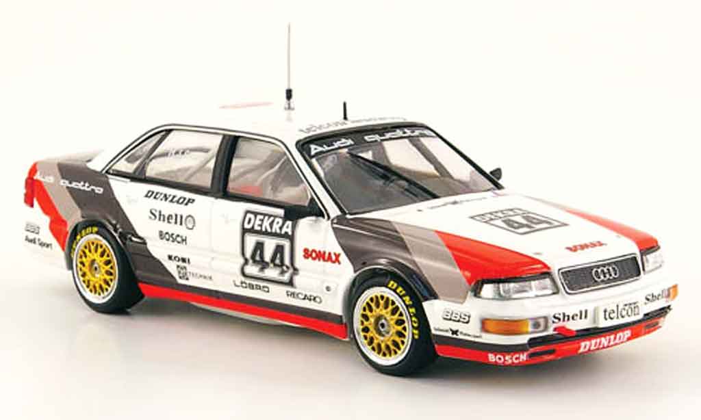 Audi V8 Quattro 1/43 Minichamps Quattro No.44 Team SMS DTM Gesamtsieger 1990 modelauto