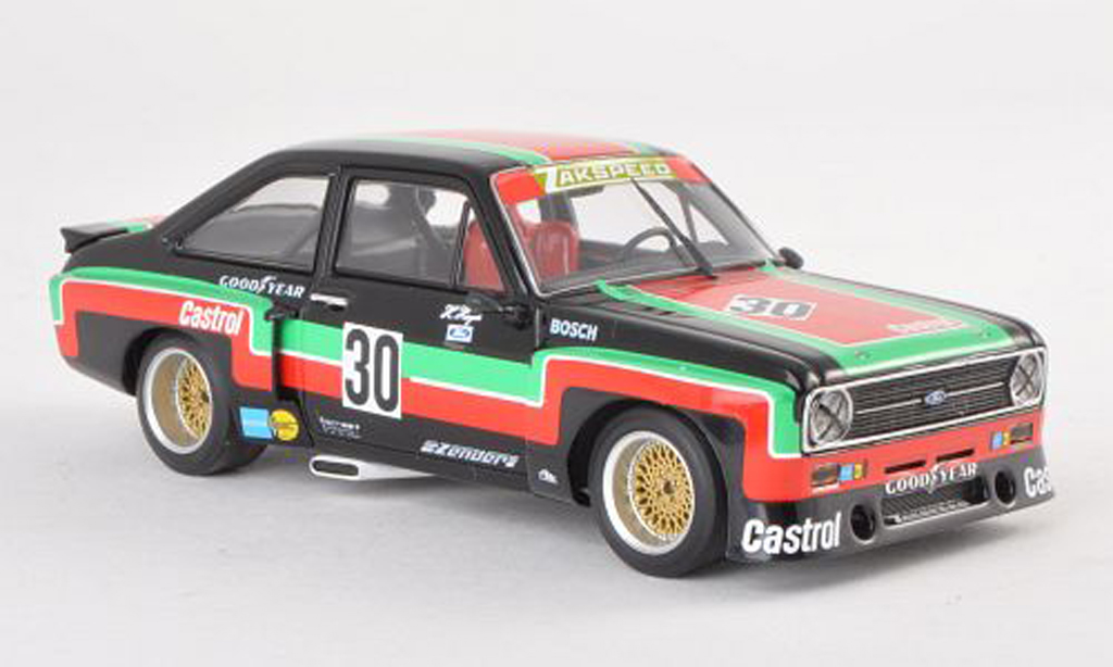 Ford Escort RS 1800 1/43 Minichamps RS 1800 MKII No.30 Castrol DRM Mainz-Finthen 1976 H.Heyer modelauto