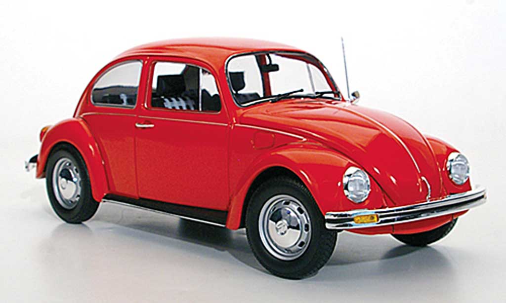 Volkswagen Kafer 1/18 Minichamps 1200 rood 1983 modelauto