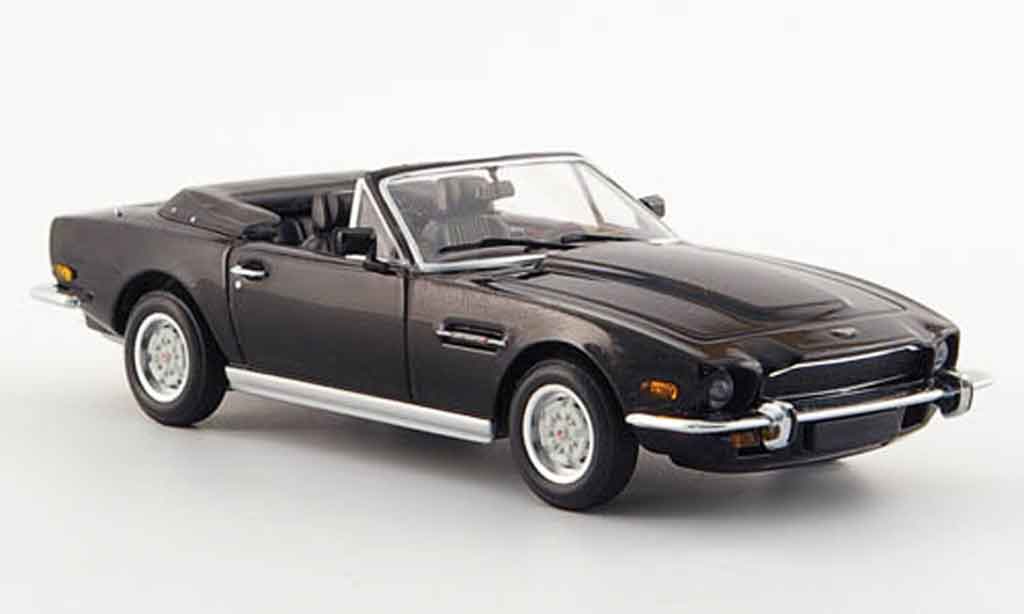 Aston Martin V8 Volante 1/43 Minichamps Volante zwart 1987 modelauto