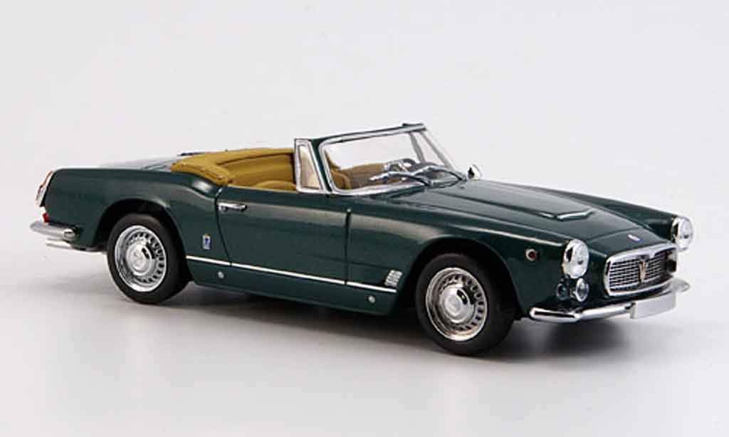 Maserati 3500 GT 1/43 Minichamps cabriolet grun geoffnetes verdeck 1961 modelauto