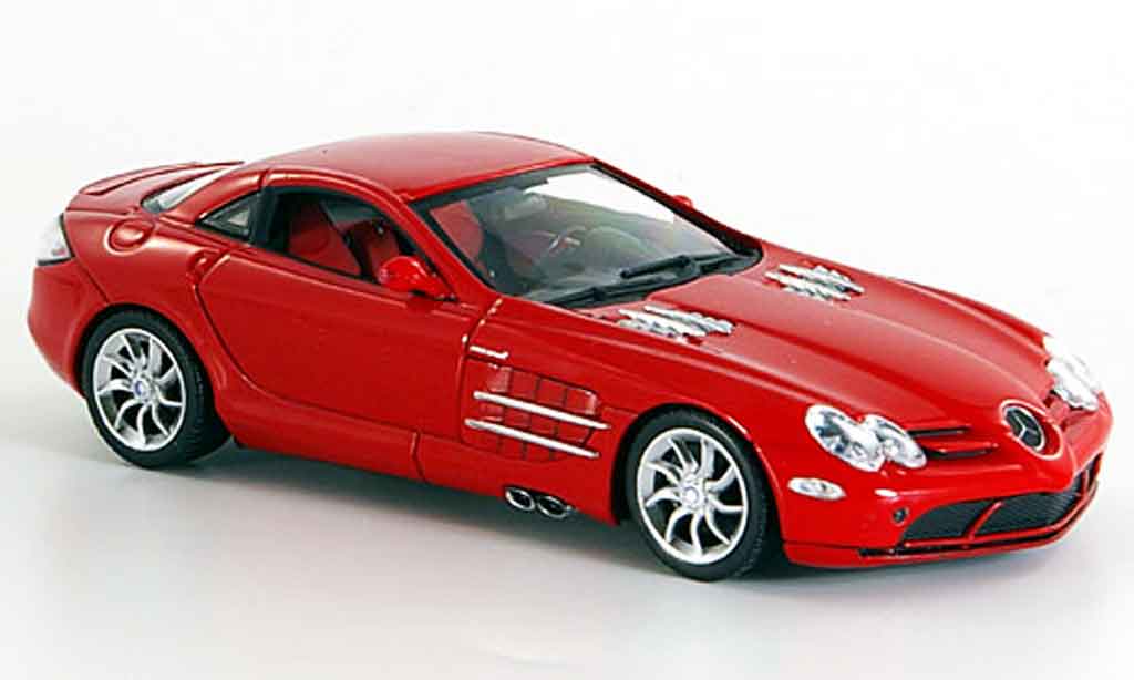 Mercedes SLR 1/43 Minichamps McLaren rood 2003 modelauto