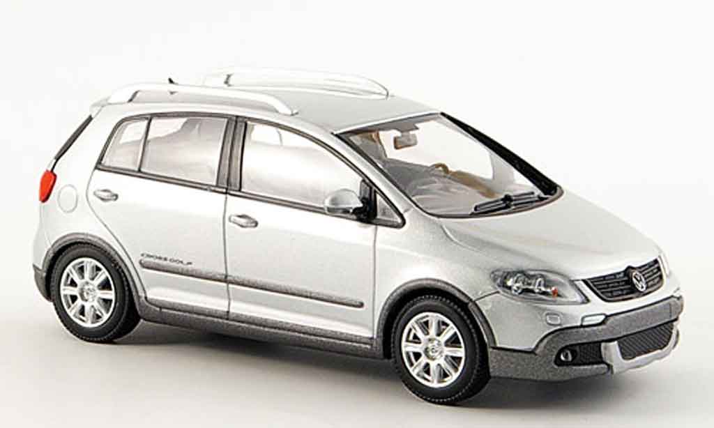 Volkswagen Golf V 1/43 Minichamps V cross grijs metallic 2006 modelauto