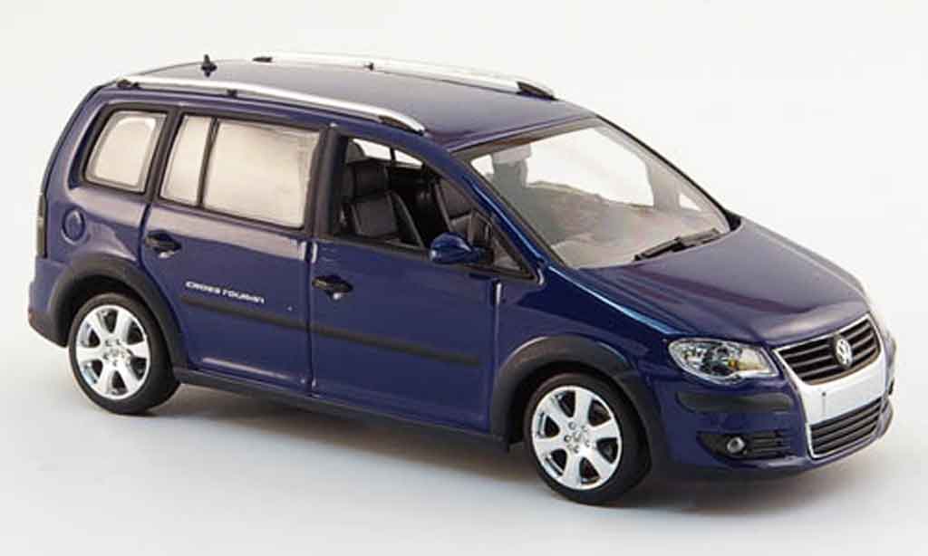 Volkswagen Combi 1/43 Minichamps cross blauw 2006 modelauto
