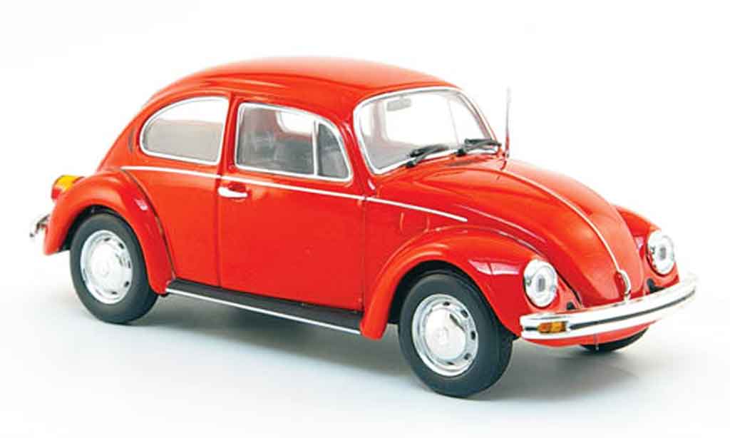 Volkswagen Coccinelle 1/43 Minichamps 1200 rood 1983 modelauto