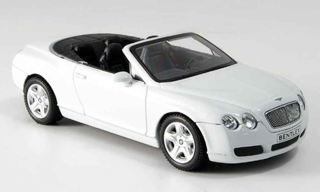 Bentley Continental GTC 1/43 Minichamps GTC wit Linea 2007 modelauto