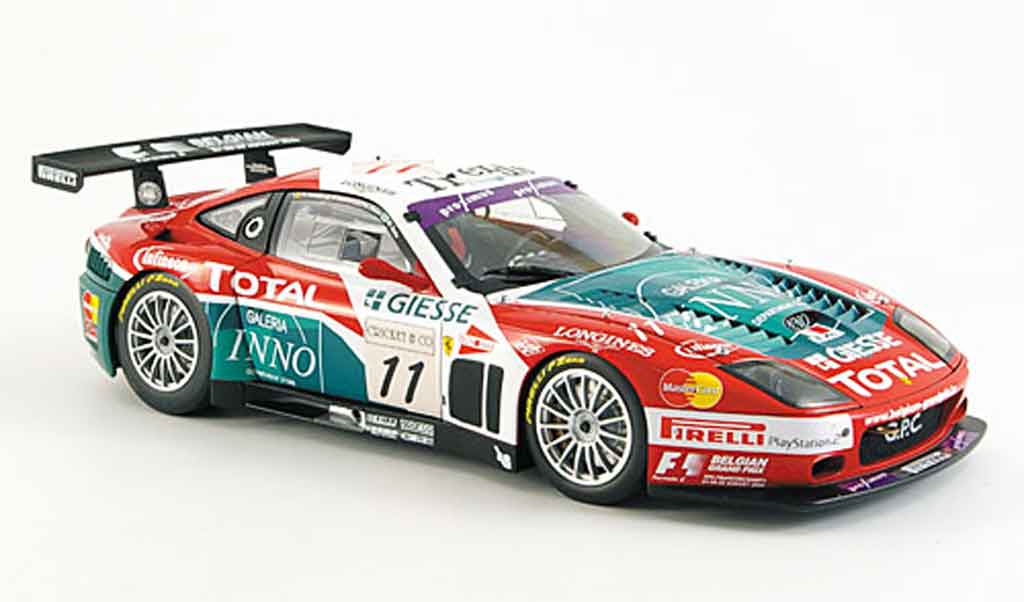 Ferrari 575 GTC 1/18 Kyosho GTC no.11 team gpc spa 2004 modelauto