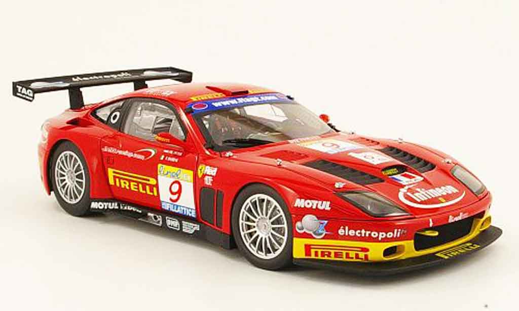 Ferrari 575 GTC 1/18 Kyosho GTC no.9 team jmb estoril 2003 modelauto