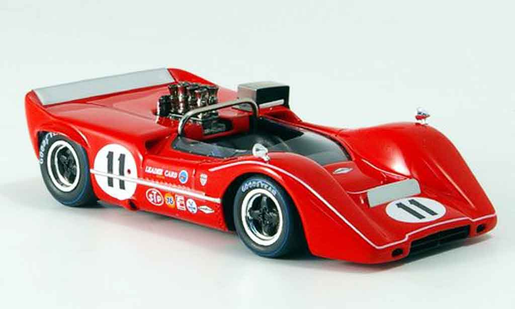 McLaren M6 1/43 Spark B No.11 L. Motschenbacher Las Vegas 1968 modelauto