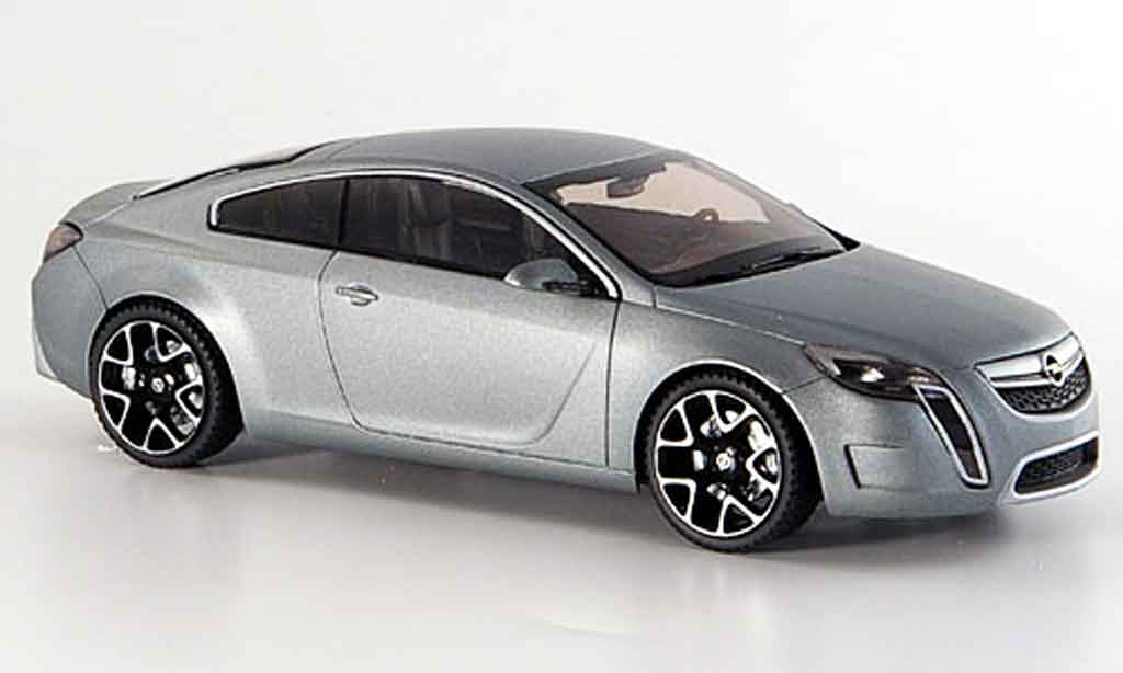 Opel GTC 1/43 Schuco concept blauw modelauto