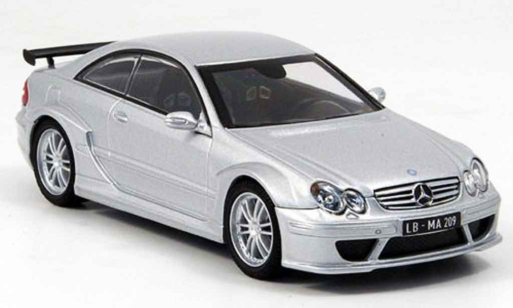 Mercedes Classe CL DTM 1/43 Kyosho K DTM AMG Coupe grijs metallic modelauto