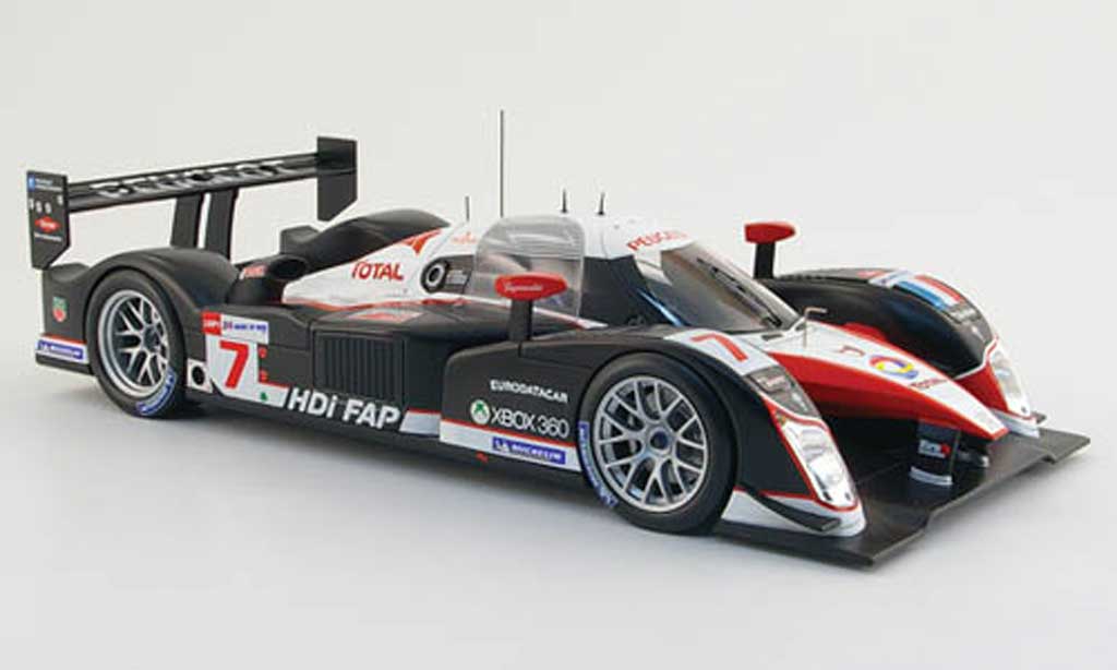 Peugeot 908 2008 1/18 Norev 2008 hdi fap no.7 total 24h le mans modelauto