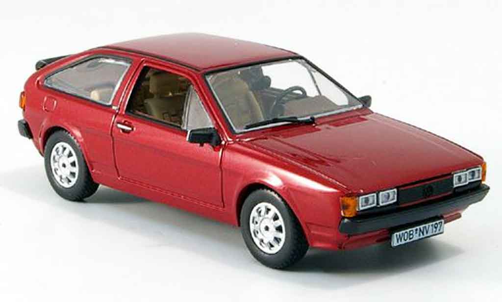 Volkswagen Scirocco 1/43 Norev scirocco ii gt rood 1980 modelauto