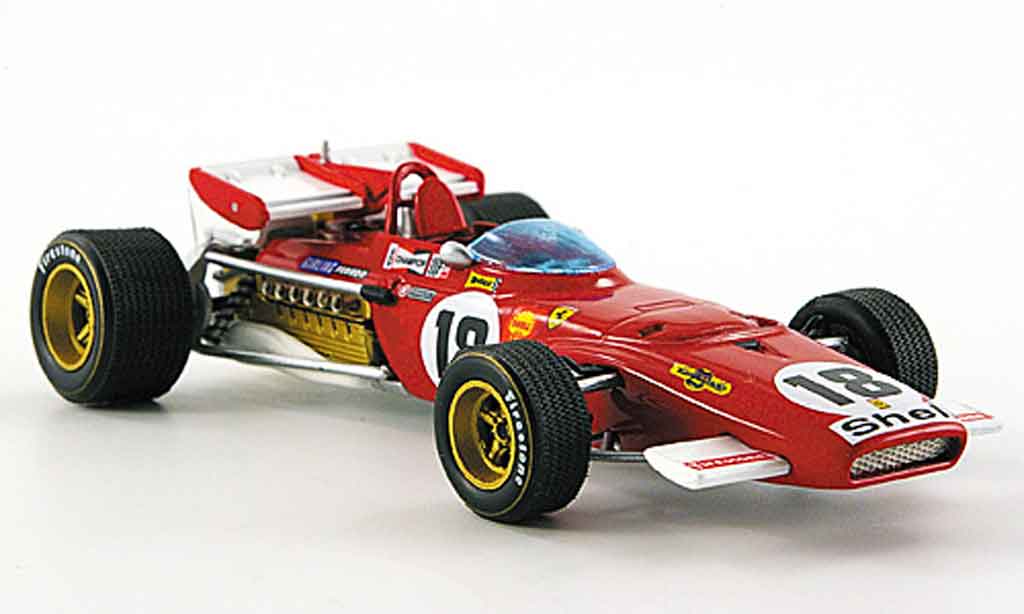 Ferrari 312 B 1/43 Hot Wheels Elite B b no.18 j.ickx gp kanada 1970 modelauto