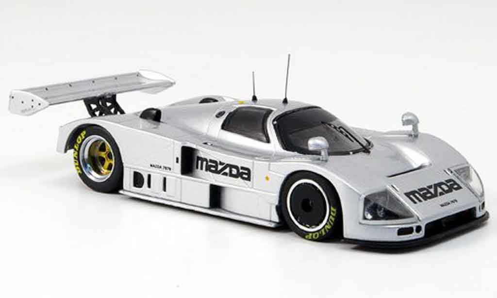 Mazda 787B 1/43 IXO grijs metallic Test Version 1991 modelauto