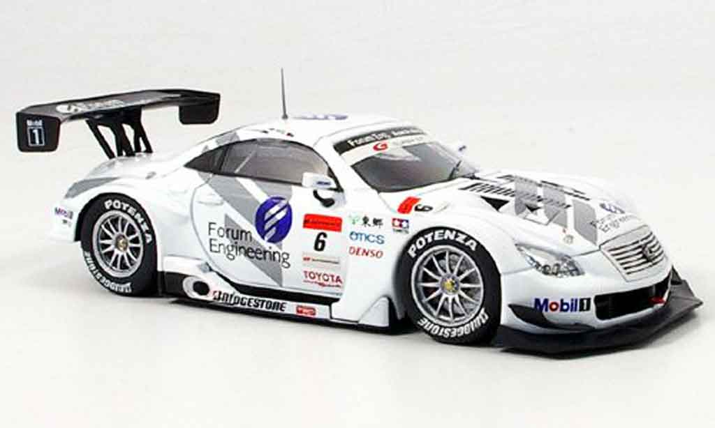 Lexus SC 430 1/43 Ebbro 430 Forum Engineering Super GT 500 2007 modelauto