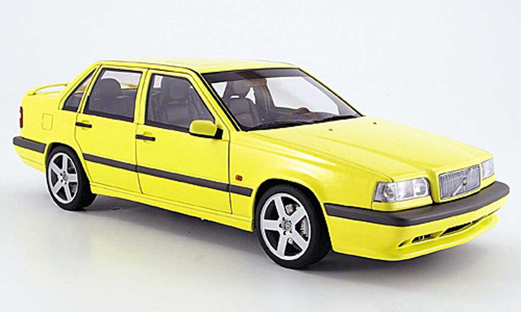 Volvo 850 Sedan 1/18 Autoart Sedan t-5 r geel limousine modelauto