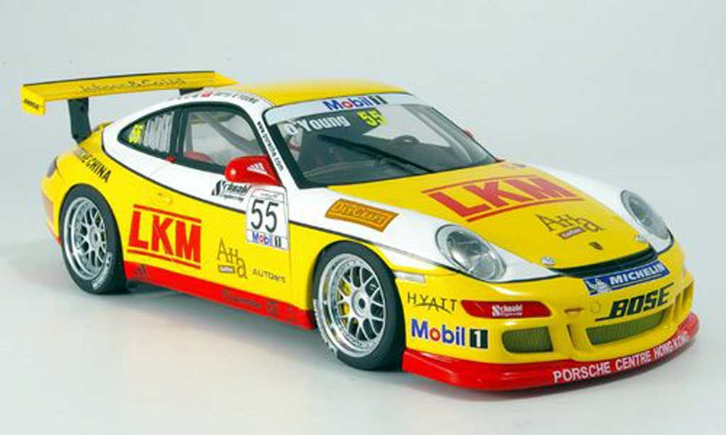 Porsche 997 GT3 CUP 1/18 Autoart GT3 Cup 2007 no.55 d.o`young modelauto