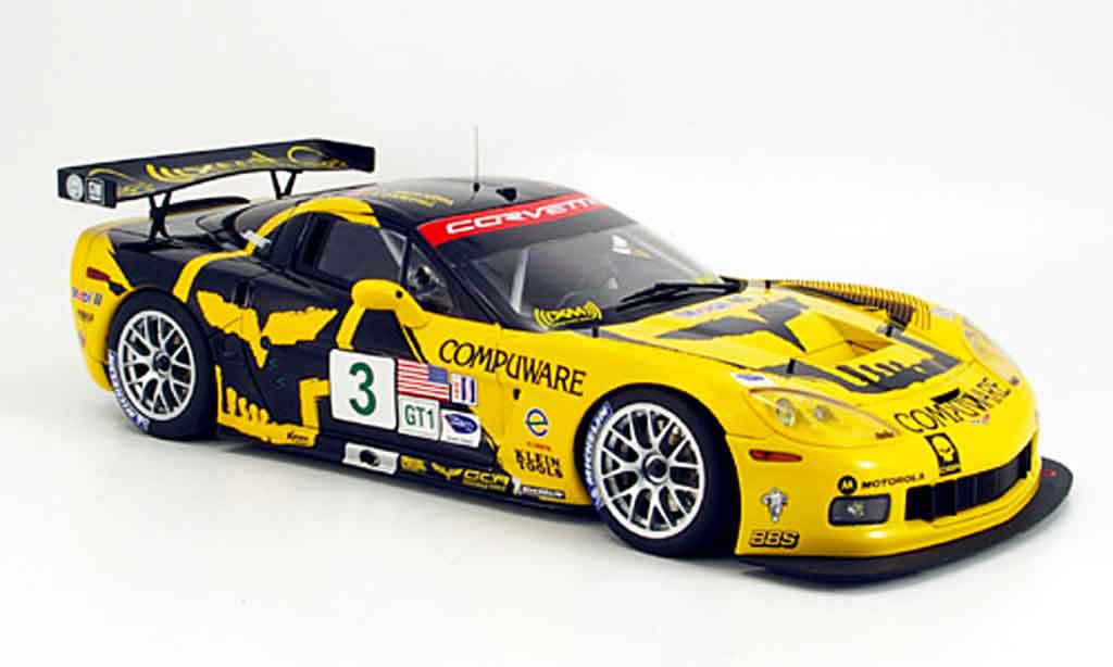 Chevrolet Corvette C6 1/18 Autoart C6 r no.3 magnussen/o`connell alms 2007 modelauto