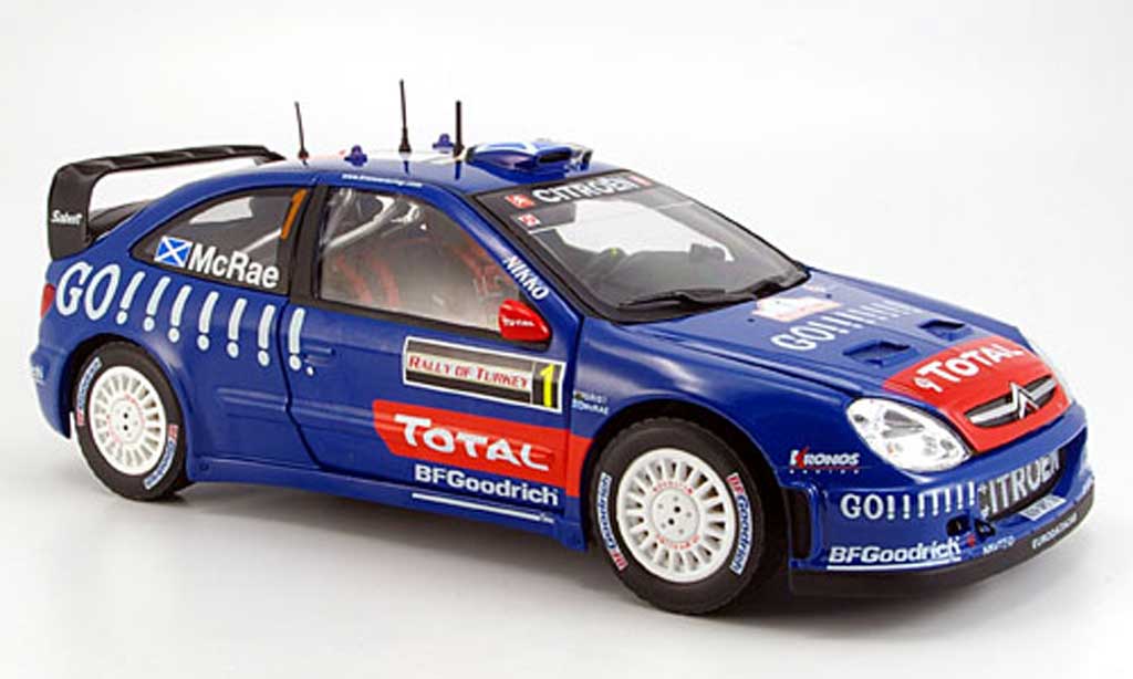 Citroen Xsara WRC 2006 1/18 Sun Star WRC 2006 mcrae/grijst sieger rallye turquie modelauto