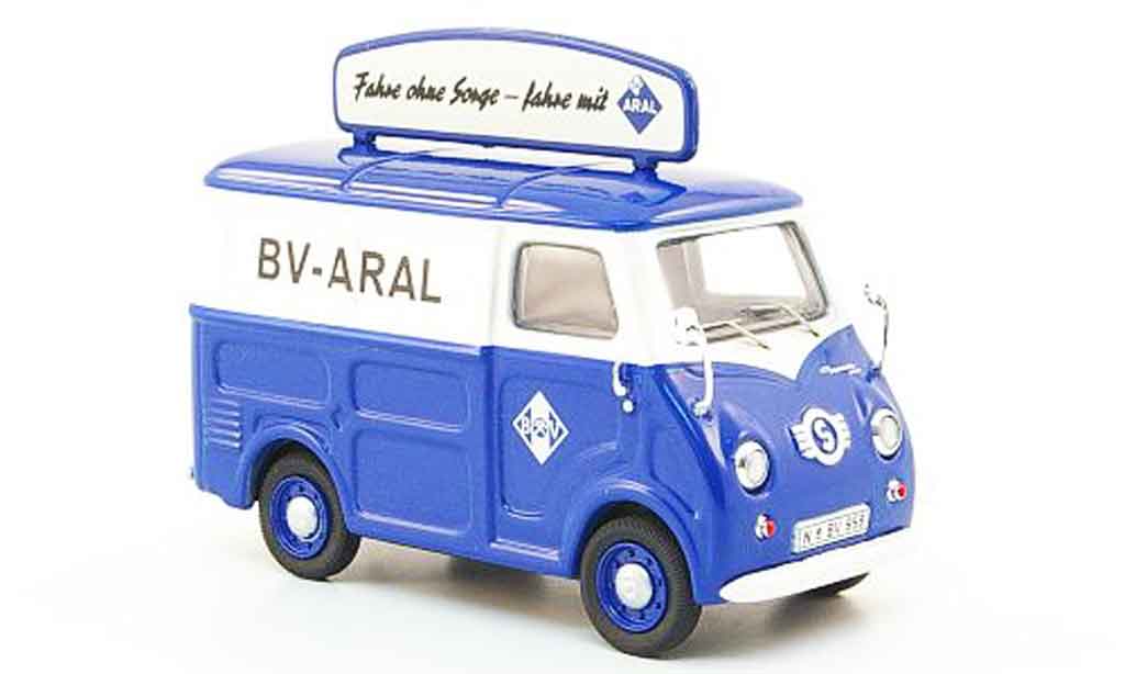 Goggomobil TL 1/43 Premium Cls 250 Aral Bestelwagen modelauto