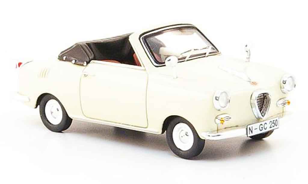 Goggomobil TS 1/43 Premium Cls 250 Cabriolet beige modelauto