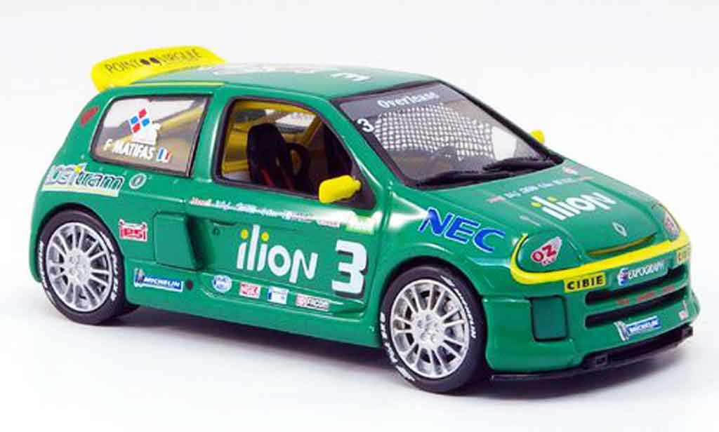 Renault Clio V6 1/43 Eagle V6 24v no.3 illion clio trophy 1999 modelauto