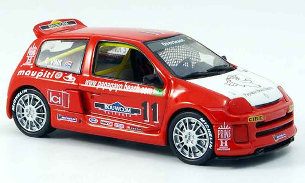Renault Clio V6 1/43 Eagle V6 sport no.11 clio trophy 2000 modelauto