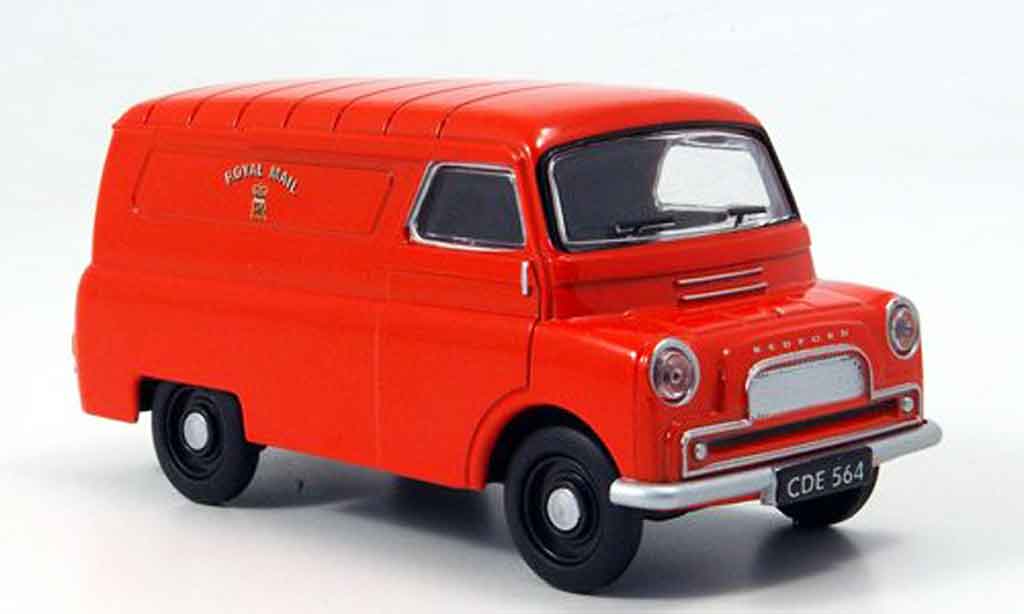 Bedford CA 1/43 Oxford Van rood Royal Mail Kasten modelauto