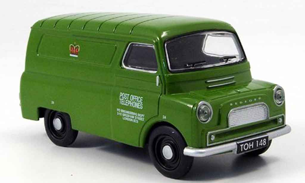 Bedford CA 1/43 Oxford Van grun Post Office Telephones GPO modelauto