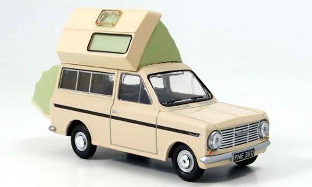 Bedford HA 1/43 Oxford Roma beige Campingbus modelauto