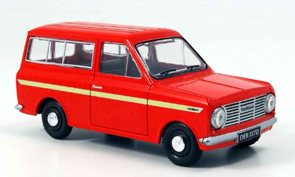 Bedford HA 1/43 Oxford Beagle oranje Stationwagenbus modelauto