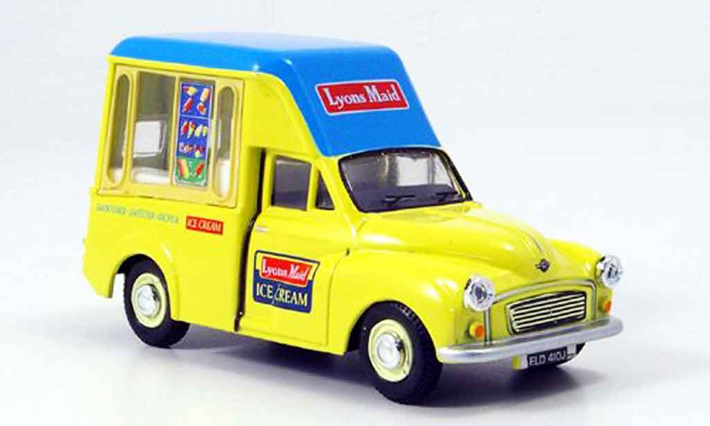 Morris Minor 1/43 Oxford Van Lyons Maid Hochdach Eiswagen modelauto