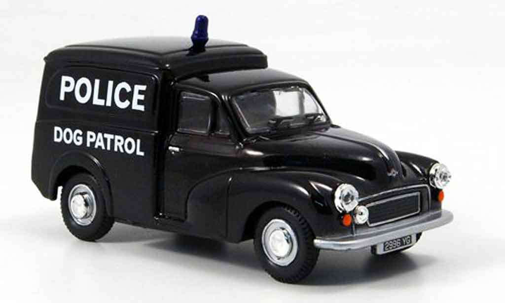 Morris Minor 1/43 Oxford Van politie Politie Dog Patrol Bestelwagen modelauto