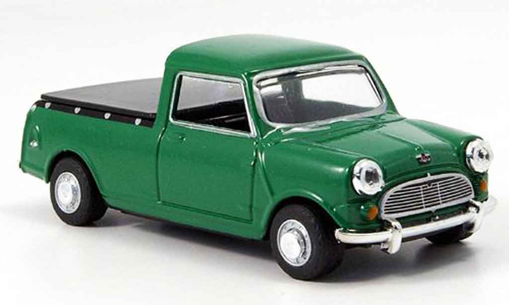 Austin Mini Pick Up 1/43 Oxford grun Ladeflache geschlossen modelauto