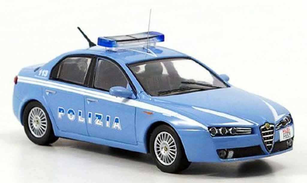 Alfa Romeo 159 1/43 M4 politie b quality 2005 modelauto